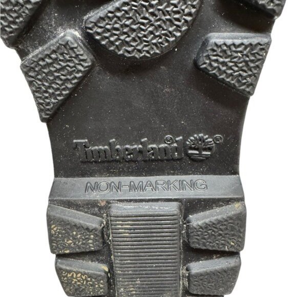 Timberland Women 6 Inch Classic Boots Size 6 Black Leather Tain Water Re… - Picture 10 of 11